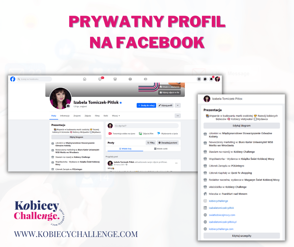 fanpage czy profil prywatny_prywatny profil na facebook